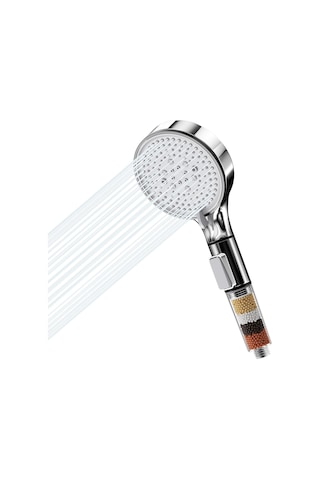 Qianfan 5 Püskürtme Türüne Sahip El Duşu, Duş Başlığı, Yağmur Krom
