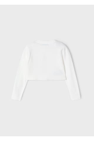 Mayoral 321 Kız Çocuk Krem Hırka Krem