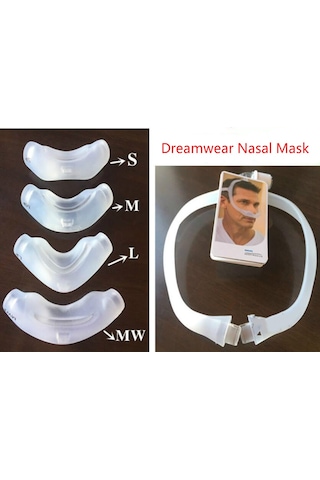 Philips REF1116720 Dreamwear Nazal Yastıklı Cpap & Bpap Maskesi