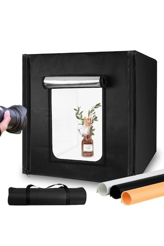Hpytech Ürün Fotoğraf Çekim Kabini Seti-ışıklı, Foto Çadırı