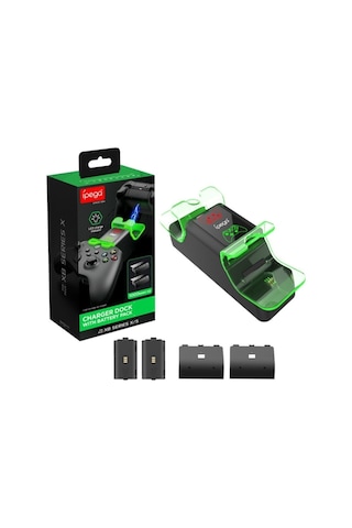 Xbox Series X/s Batarya Şarj Istasyonu Led Şarj Göstergeli Şarj Yuvası