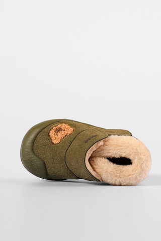 Vicco Kind Kürklü Unisex İlk Adım Haki Bot Haki