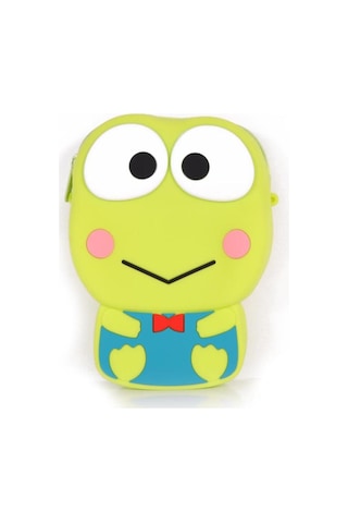 Ogi Mogi Toys Silikon Yeşil Kurbağa Omuz Çantası