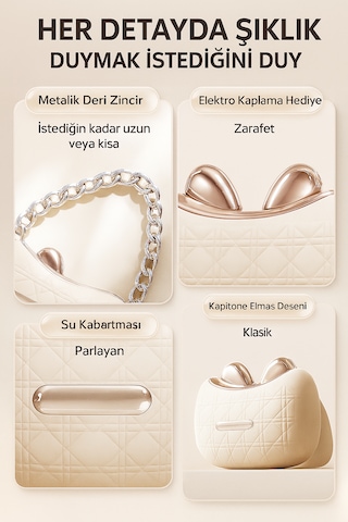 Çanta Görünümlü Ekranlı Kulak İçi Kulaklık