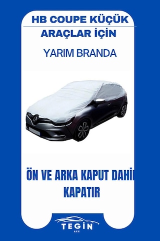 Honda Jazz 2001 - 2008 Hatchback Uyumlu Solarblock Yarım Araba Brandası