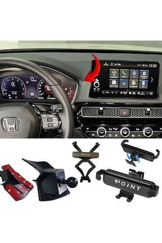 Honda Civic Fe1 Cep Telefonu Tutacağı Havalandırma Robotik Açılır Kapanır 2022 Sonrası Siyah