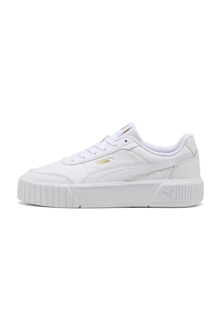 Puma 40263706 Carına Mıa Whıte Gold Kadın Sneaker Beyaz