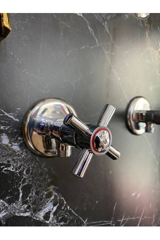 İsaoğlu Yapı Taharat Musluğu Ara Musluk Klozet Musluğu Pirinç Malzeme Büyük Başlık Aç Kapa Sistem Diğer