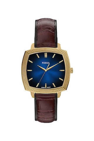 Fossil Fle1215 Nick Jonas X Fossil Machine Luxe Blue Vignette Kol Saati Altın
