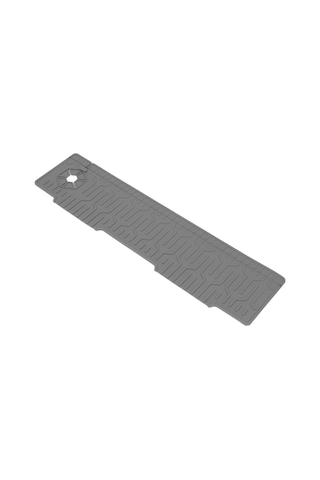 Vkemall 60cm Uzunluklu Silikon Lavabo Matı, Çift Taraflı Kullanım, Su Tükenmesini Engeller, Ev & Banyo İçin, Gri Gri