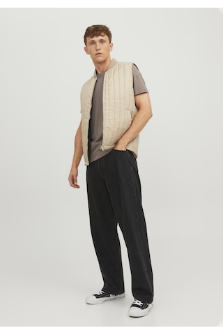 Jack & Jones Suya Dayanaklı Kapitone Yelek - City 12237730 Crockery