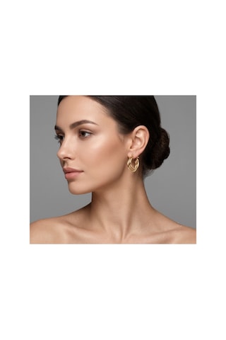 Triple Luxe Hoop Çok Renkli