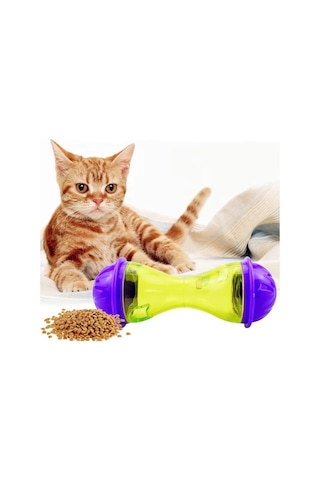 Mor Oyuncak İnteraktif Kedi Ödül Mamalı