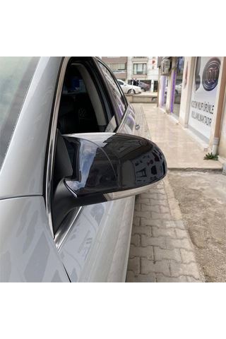 Ebal Otomotiv Vw Jetta Mk5 Batman Yarasa Ayna Kapağı Piano Black 2005-2010