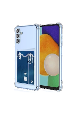 Galaxy Uyumlu A16 Kılıf Kamera Koruma Ve Köşe Korumalıarkasıkartlıklıcüzdanlıdarbeemicikapak