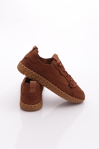 Dgn 379 Erkek Comfort Ayakkabi Taba Nubuk Taba