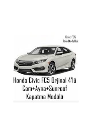 Honda Civic Fc5 - Fk7 2016- Cam Ayna Sunroof Modül Kapatma
