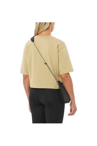 Salomon Salomon Short Tee Kadın Bej Tişört De5 Bej