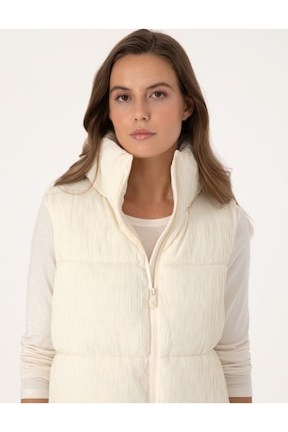 Pierre Cardin Kadın Ekru Mont Yelek 50308957-vr019 Ekru