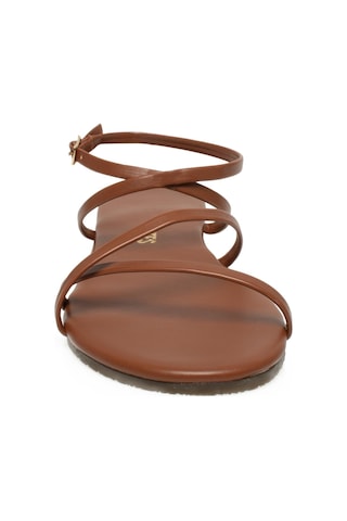 Tkees Tk-8006z Taba Kadın Sandalet Taba