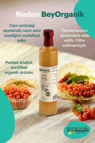 Beyorganik Alıç Sirkesi 500 ML