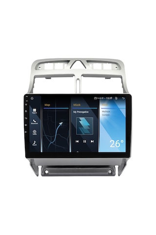 Peugeot 307 Android Multimedya Sistemi 2001-2008 Crv-4424xa 9"