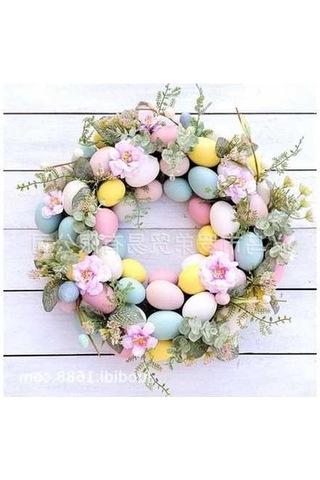 Tongxida Yeni Paskalya Yumurta Duvar Dekoru 45cm Ev Ve Otel Süsleme