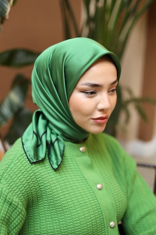 Silk Home Düz Micro Saten Eşarp 28010-14 Siyah