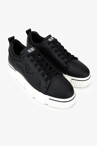 Valmenti Erkek Hakiki Deri Siyah Sneakers & Spor Ayakkabı 381 22524 Erk Ayk Sk25-26 Sıyah Mat Siyah