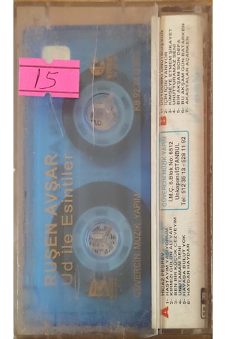 Plak Değildir Kaset Tir Ruşen Avşar Bir Yudum Nostalji Ud İle E