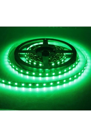 Şerit Led Tek Çipli İç Mekan Yeşil Lamptime 111008 (5 Metre)