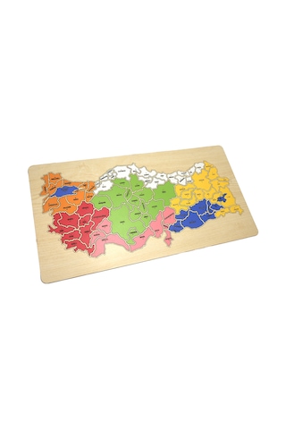 Capellawoodworks Türkiye Haritası Puzzle Yapboz