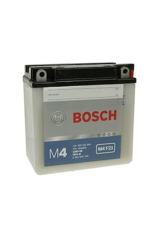 Bosch 7A M4F21 12N7-3B2YB7L-B Motosiklet Aküsü Bosch 7A M4F21 12N7-3B2YB7L-B Motosiklet Aküsü