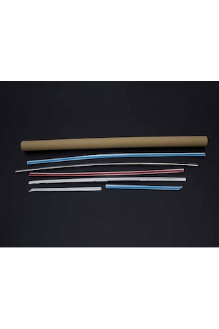 Peugeot 2008 Uyumlu 2020 Ve Üzeri Krom Cam Çıtası 6 Parça Paslanmaz Çelik