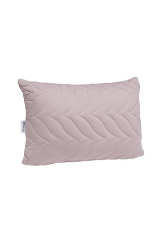 Othello Elegante Colora Pamuk Penye Lila - Krem Yastık 50X70 Cm