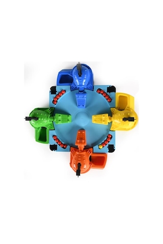 Zeno Toys Zn001 Çılgın Croco Misket Kapmaca Oyunu 4'lü