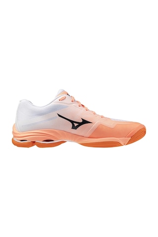Mizuno Wave Lightning Pro Unisex Voleybol Ayakkabısı Beyaz / Turuncu Çok Renkli