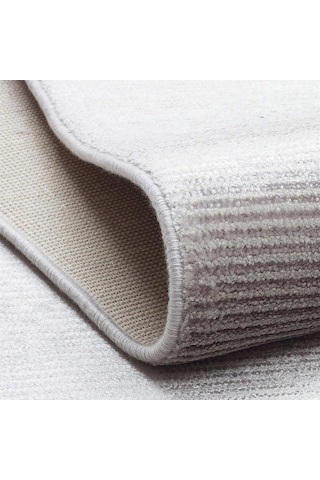 Hoom Rugs Como Nap 01 Grey Viskon & Floş Sık Dokuma Modern Salon Halısı Gri