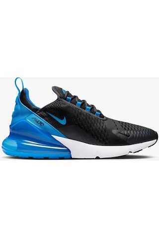 Nike Air Max 270 Ah8050-028 Siyah Mavi Erkek Sneaker Dar Kalıp Siyah - Mavi