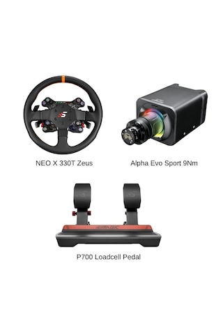 Simagic Alpha Evo Sport Neo X 330t Zeus P700 Direksiyon Seti Bundle Rated 0 Stars Out Of 5
