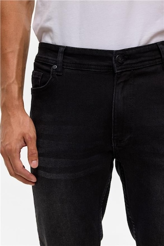 Süvari Siyah Slim Denim Pantolon Siyah