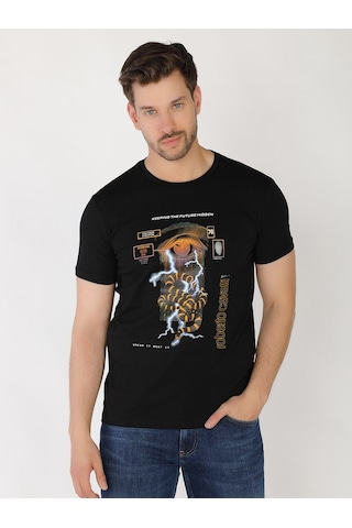 Roberto Cavalli Erkek Tshirt /M.Rob.0421.14022 Siyah