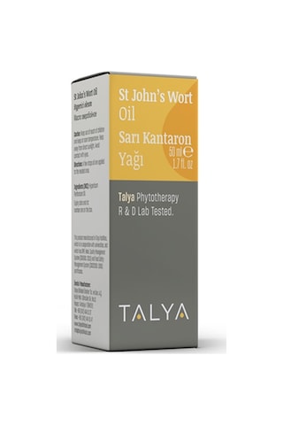 Talya Soğuk Sıkım %100 Saf ve Doğal Sarı Kantaron Yağı 50 ML
