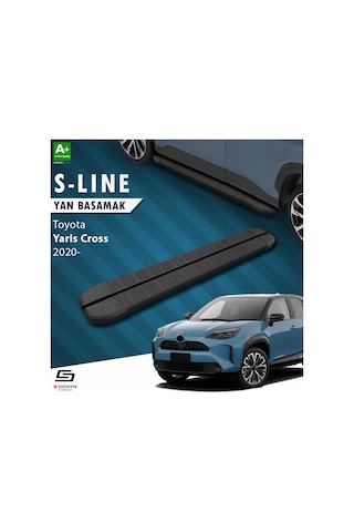 Toyota Yaris Cross S-line Siyah Yan Basamak 173 Cm 2020 Üzeri A+ Kalite