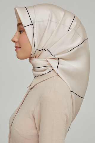 Armine Dj Saf İpek Eşarp 8655d T Nostalji Twill -06 Krem