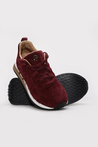 Fast Step Hakiki Deri Kadın Casual Ayakkabı 167za40046-3 Bordo