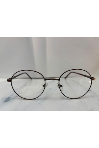 Gr1006451 C.28 51ekt Medıum Beden Unisex Mavi Işık Korumalı Ekran Gözlüğü Kahverengi