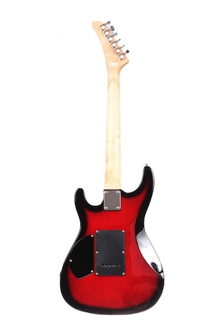 Angel Aeg09-rd Transparent Wine Red Burst Elektro Gitar Şık Bordo Geçişli Renk Çift Humbucker