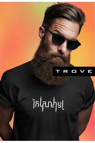 Tarzsokak Unısex Kadın Erkek Yeditepe Istanbul Siyah Beyaz % 100 Pamuk Tasarım T-shirt S
