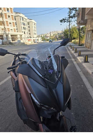 Motocam Yamaha Xmax Ön Cam 2018-2022 Model 36cm Şeffaf Renkli 4mm Sportif